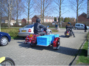 motor als rouwvervoer